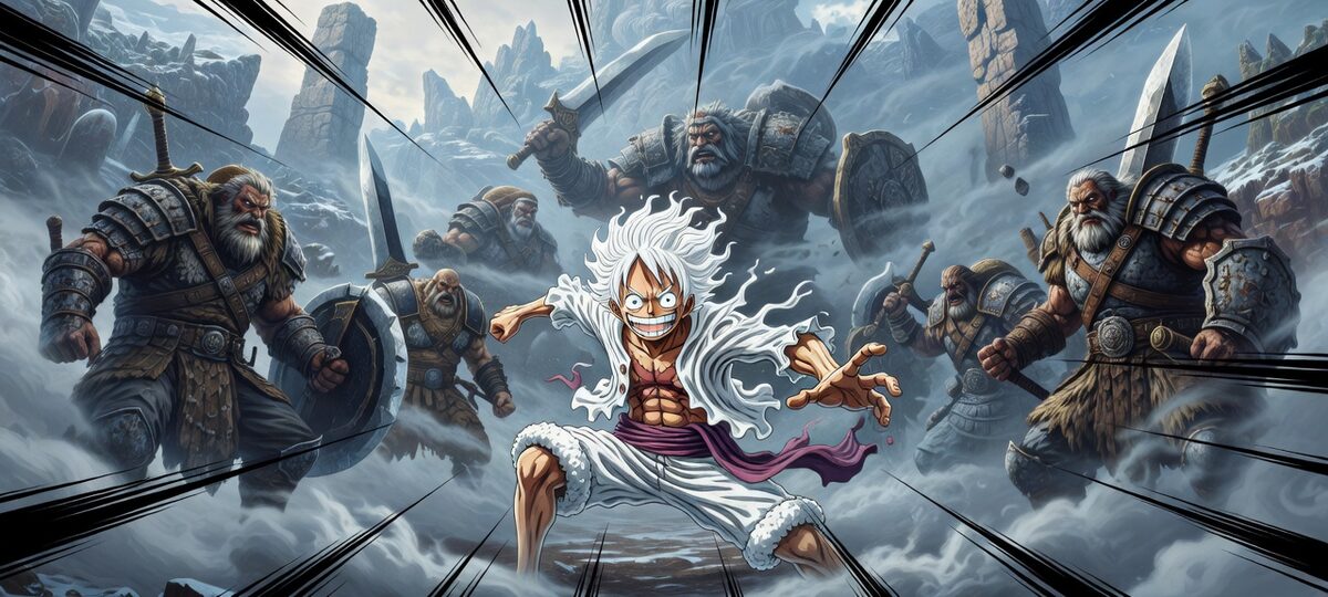 One Piece Ep 1162 Recap 2026: Elbaph Twists & Luffy Powers background