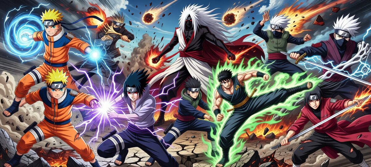 Strongest Anime Characters 2026: Naruto Edition Power Ranking background